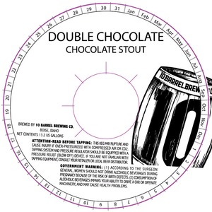 10 Barrel Brewing Co. Double Chocolate March 2015