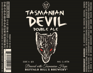 Buffalo Bill's Brewery Tasmanian Devil April 2015