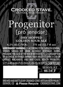 Crooked Stave Artisan Beer Project Progenitor