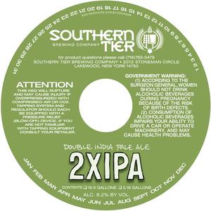 Southern Tier Brewing Company 2xipa March 2015