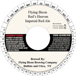 Flying Bison Red's Heaven Imperial Red Ale