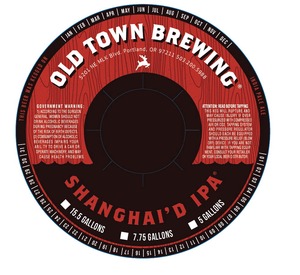 Old Town Brewing Shanghai'd IPA