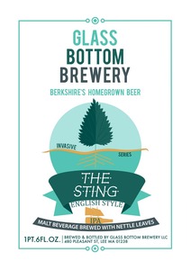 Glass Bottom Brewery The Sting IPA April 2015