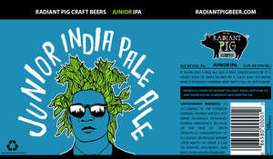 Radiant Pig Craft Beers Junior India Pale Ale