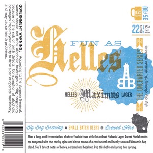 Big Bay Brewing Co. Fun As Helles - Helles Maximus Lager March 2015