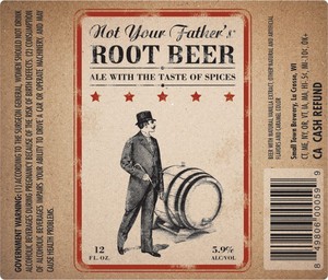 Small Town Brewery Not Your Father's Root Beer March 2015