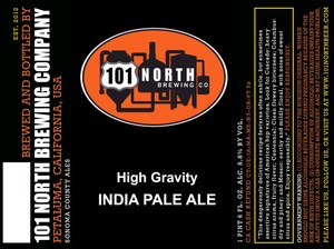 101 North Brewing Company High Gravity India Pale Ale March 2015