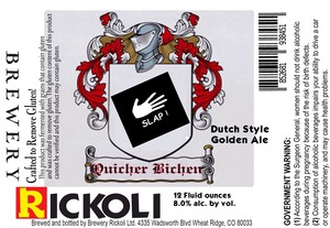 Quicher Bichen Dutch Style Golden Ale