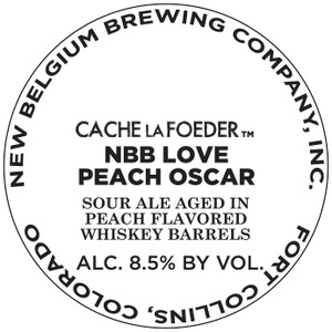 New Belgium Brewing Company, Inc. Nbb Love Peach Oscar April 2015