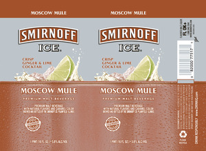 Smirnoff Moscow Mule April 2015