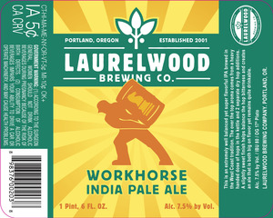 Laurelwood Brewing Company Workhorse April 2015