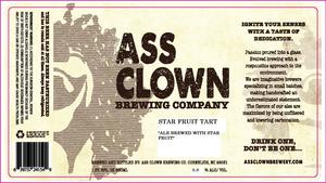 Ass Clown Brewing Company Star Fruit Tart April 2015