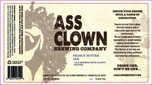 Ass Clown Brewing Company Peanut Butter Ale April 2015