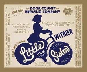 Door County Brewing Co. Little Sister Wit