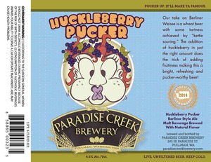 Paradise Creek Brewery Huckleberry Pucker