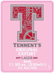 Tennent's Original Export April 2015