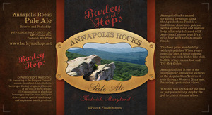 Annapolis Rocks Pale Ale April 2015