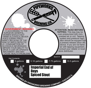 Pipeworks Imperial End Of Days April 2015