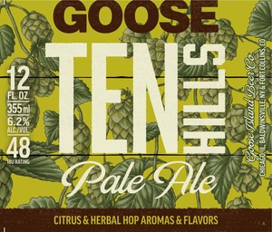 G00se Island Beer Co. Goose Ten Hills April 2015