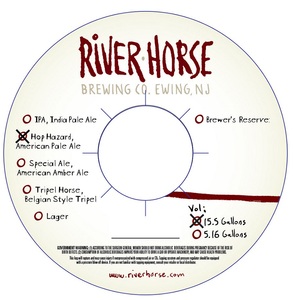 River Horse Brewing Co. Hop Hazard April 2015