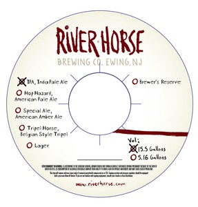 River Horse Brewing Co. IPA April 2015