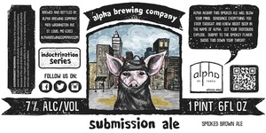 Alpha Brewing Company Submission Ale April 2015