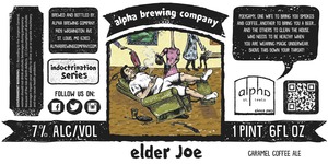 Alpha Brewing Company Elder Joe April 2015