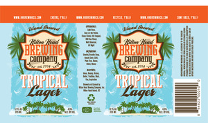 Hilton Head Brewing Tropical Lager April 2015