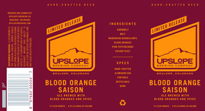 Blood Orange Saison May 2015