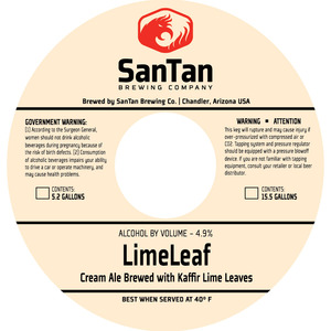 Santan Brewing Company Limeleaf April 2015