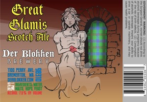 Der Blokken Brewery Great Glamis Scotch Ale May 2015