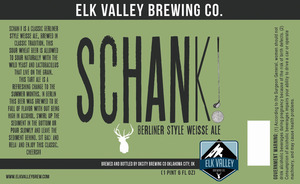 Elk Valley Brewing Co. Schank