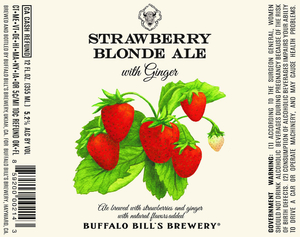 Buffalo Bill's Brewery Strawberry Blonde Ale