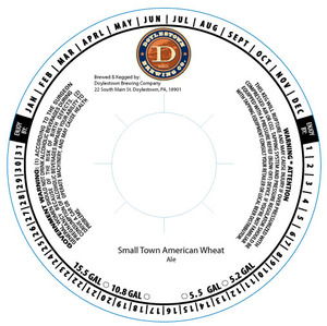 Doylestown Small Town American Wheat Ale