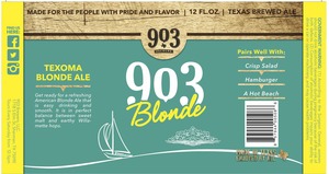 903 Brewers 903 Blonde May 2015