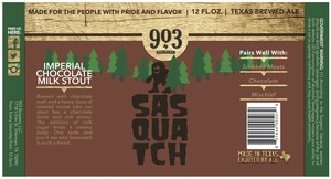 903 Brewers Sasquatch May 2015