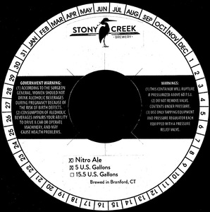 Stony Creek Brewery Nitro Ale
