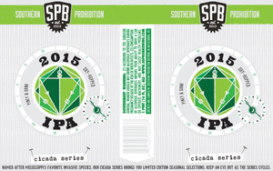 Southern Prohibition Brewing 2015 IPA May 2015