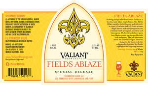 Valiant Brewing Company, LLC Fields Ablaze May 2015