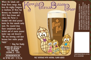 River Rat Brewery Kerry's Peanut Butter Porter May 2015