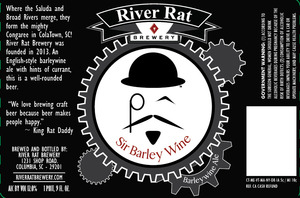 River Rat Brewery Sir Barleywine May 2015