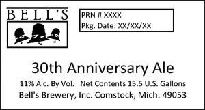 Bell's 30th Anniversary Ale May 2015