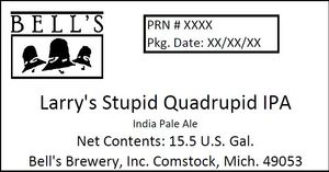 Bell's Larry's Stupid Quadrupid IPA May 2015