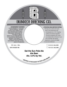 Eat The Sun Pale Ale May 2015