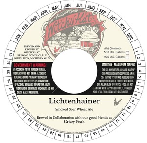 Witch's Hat Brewing Company Lichtenhainer May 2015