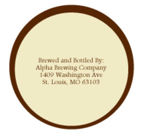 Alpha Brewing Company Imperial Smoked Black Ale June 2015