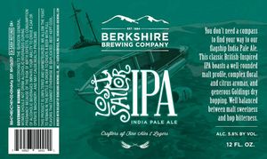 Berkshire Brewing Company Lost Sailor May 2015