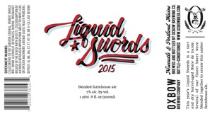 Oxbow Brewing Company Liquid Swords May 2015