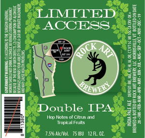 Rock Art Brewery Limited Access May 2015