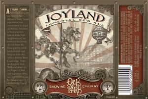 Oak Park Brewing Company Joyland Imperial Red Ale June 2015